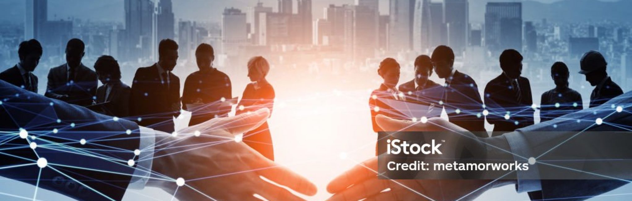 Business network concept. Group of people. Shaking hands. Customer support. Human relationship. Success of business. Management strategy.